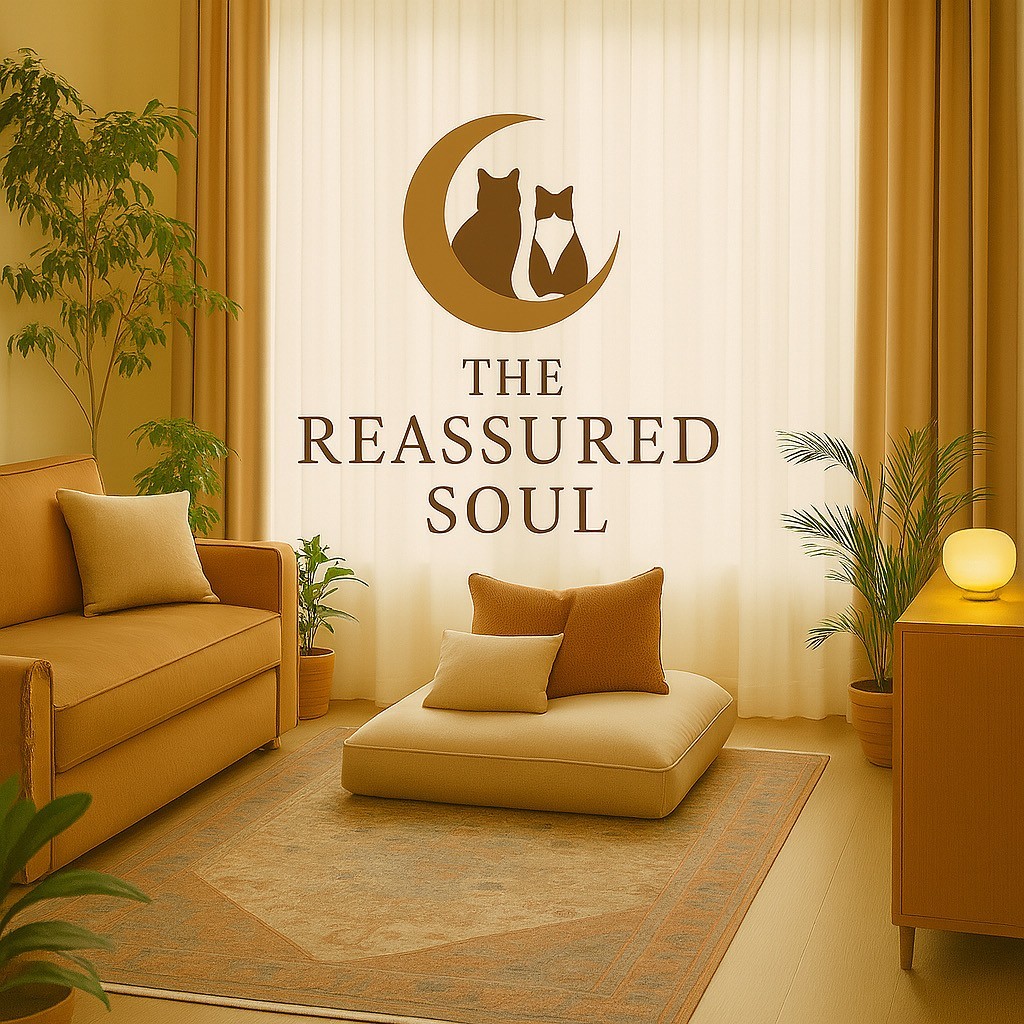 The Reassured Soul — calming room hero